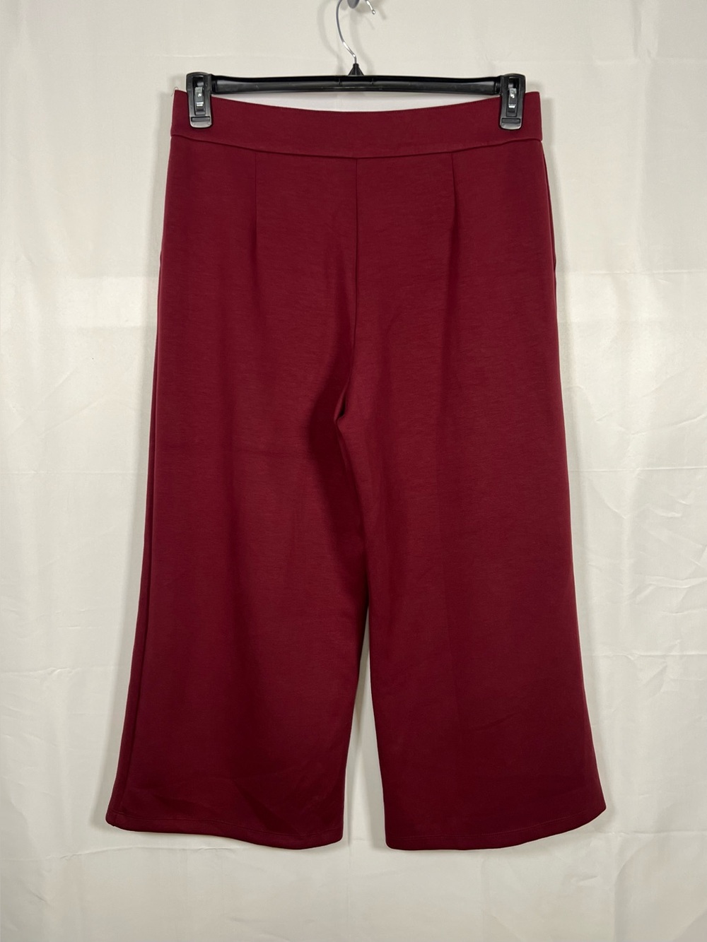 Truth by Republic XL Deep Wine Wide Leg Pull On Pants Stretch Casual Chic - Picture 3 of 8